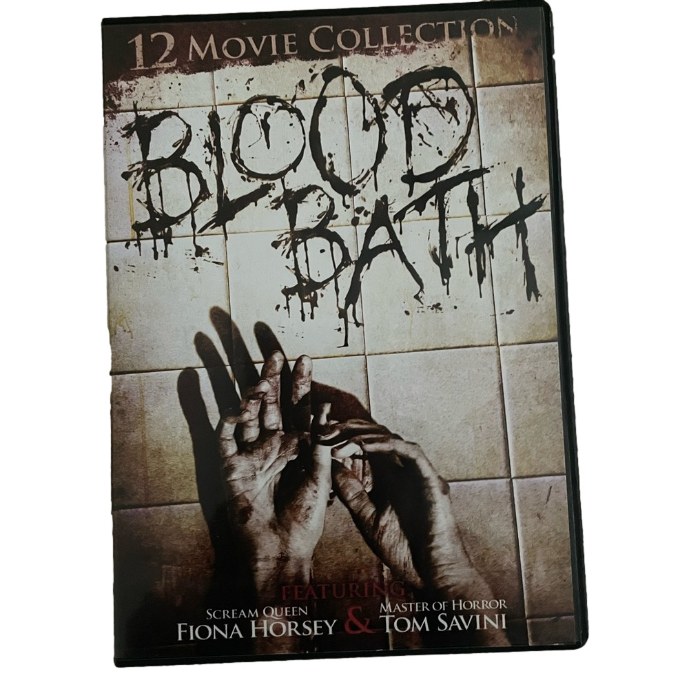 Blood Bath 12 Movie Collection DVD - Chilling Horror Series.
